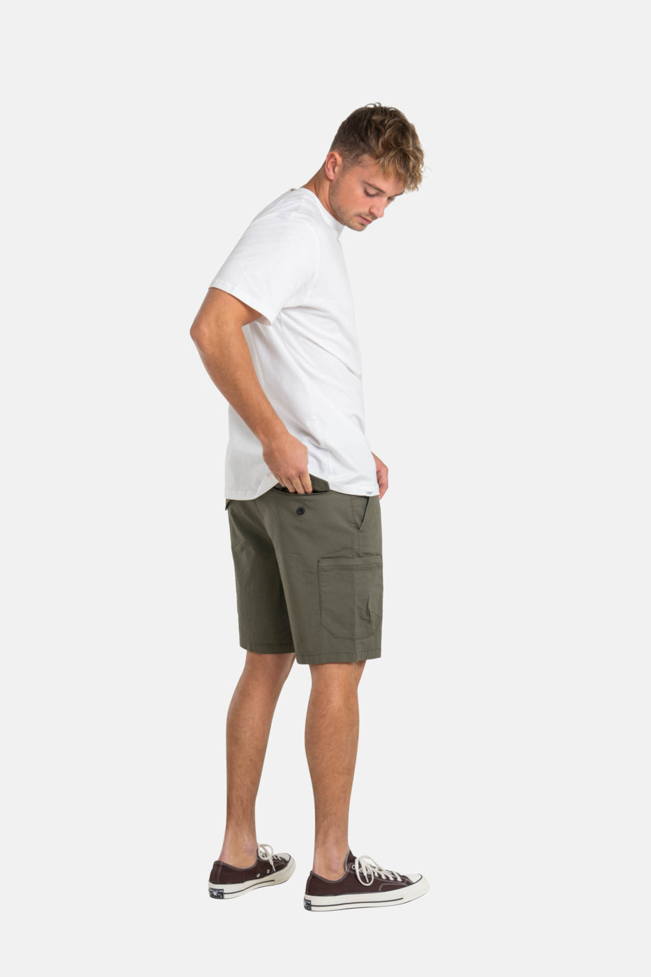 REELL Reflex Easy Cargo Short BR - Olive - FREESTYLE LLORET