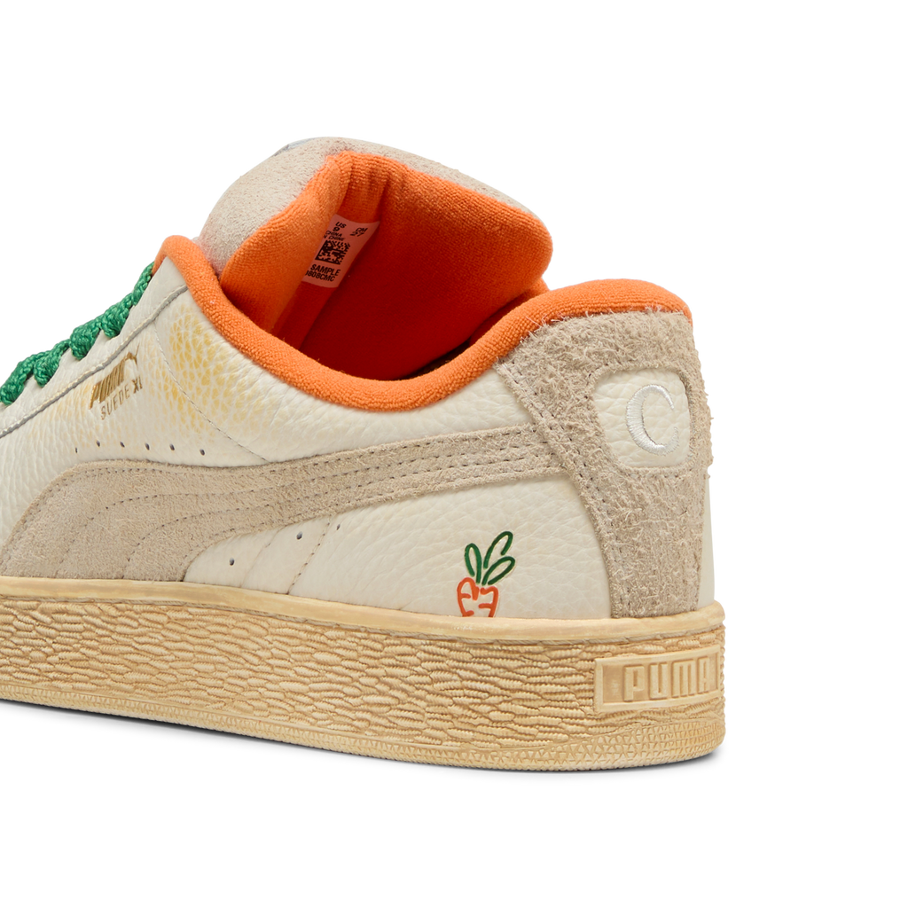 PUMA Suede XL CARROTS 2 - Warm White-Rickie Orange