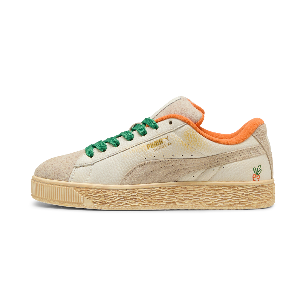 PUMA Suede XL CARROTS 2 - Warm White-Rickie Orange