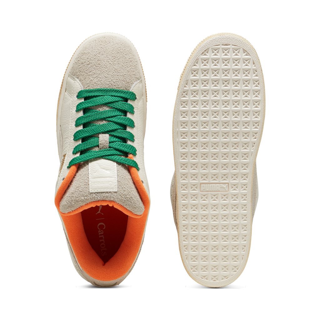 PUMA Suede XL CARROTS 2 - Warm White-Rickie Orange