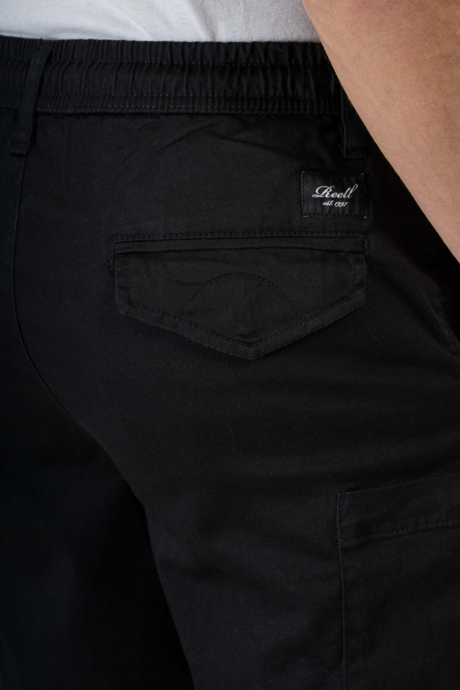 REELL EASY CARGO SHORT - Black