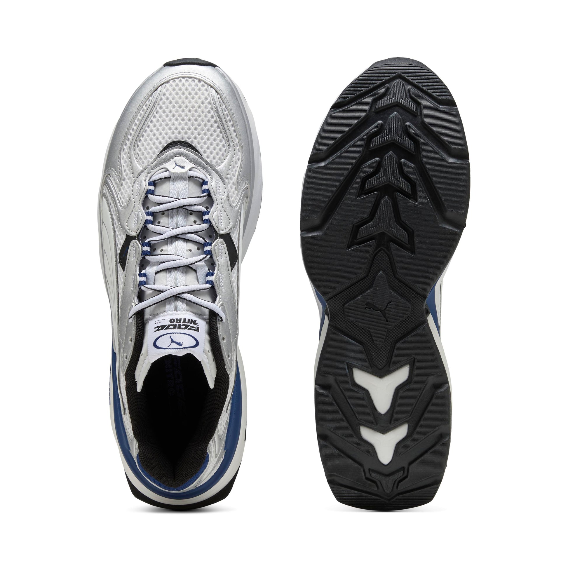 PUMA FADE NITRO LS - P Silver P White Blue Jewel - FREESTYLE LLORET