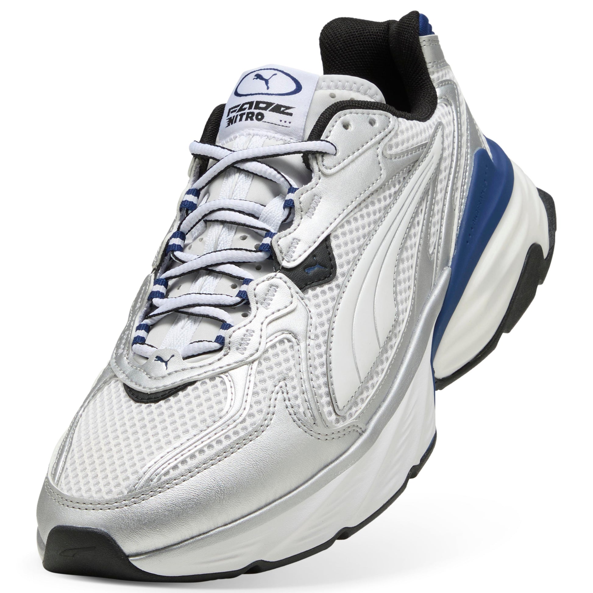 PUMA FADE NITRO LS - P Silver P White Blue Jewel - FREESTYLE LLORET