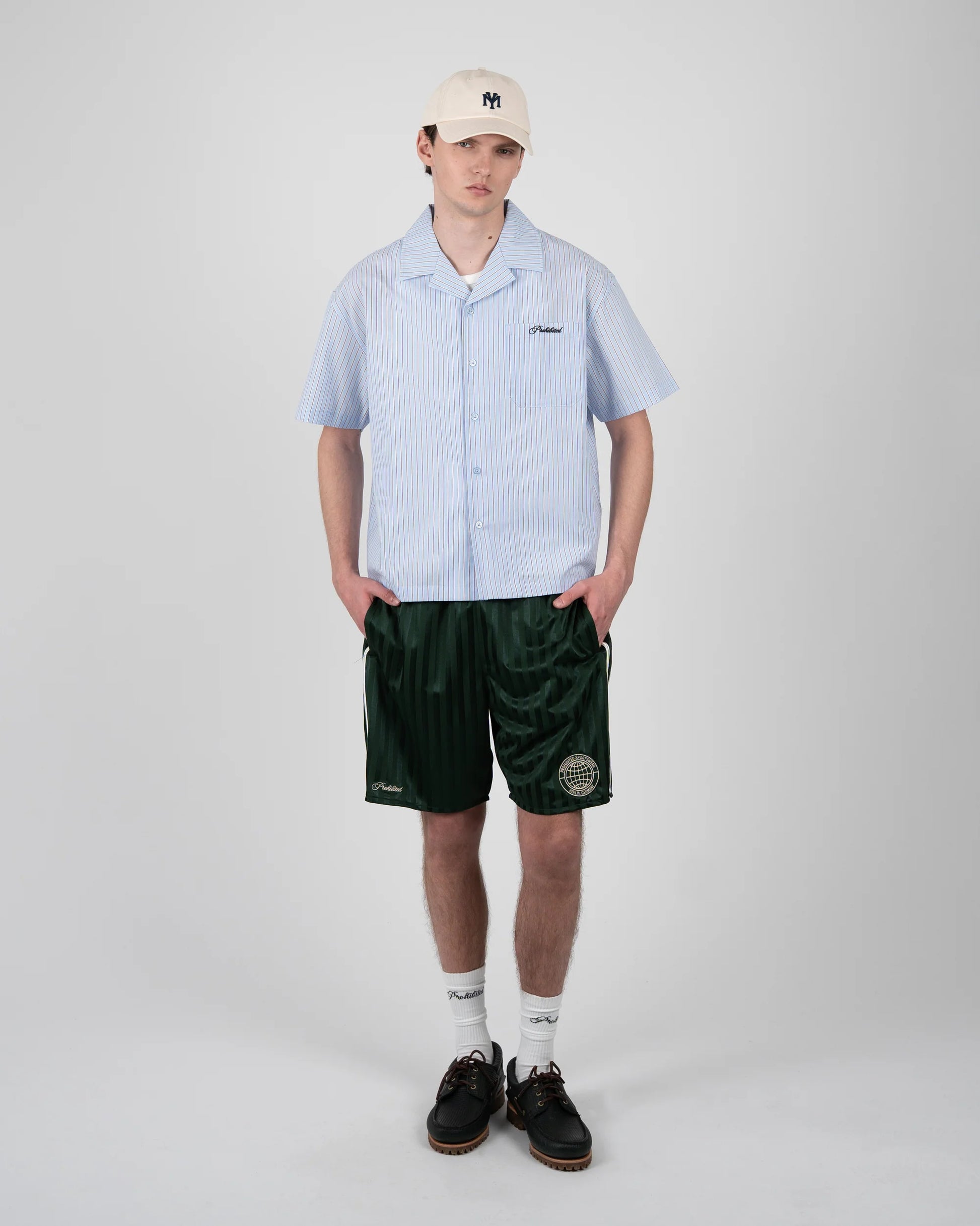PROHIBITED Vineyard Breeze SS Shirt - Light Blue - FREESTYLE LLORET