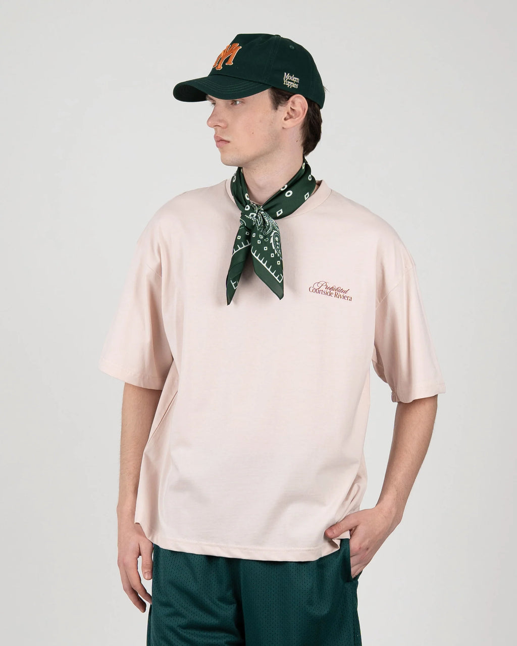 PROHIBITED Courtside Riviera SS Tee - Rose - FREESTYLE LLORET