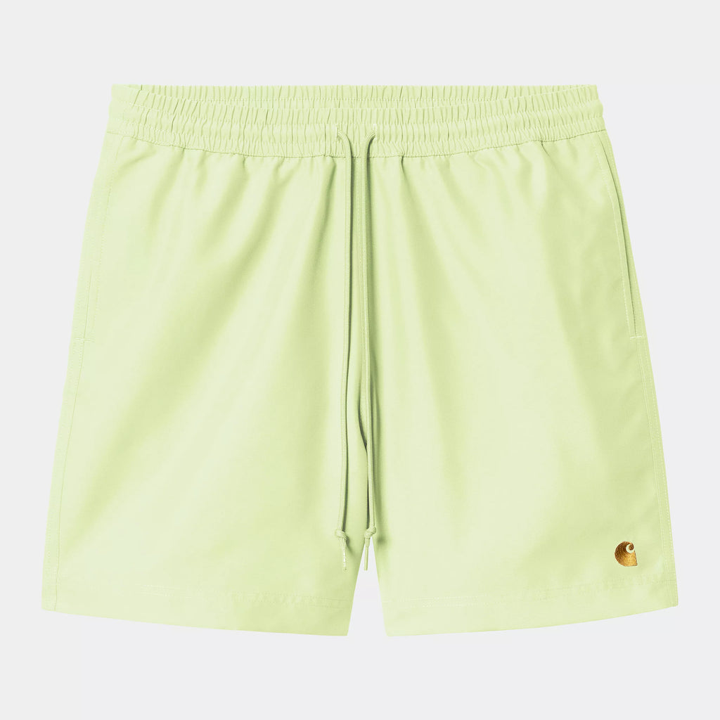 CARHARTT WIP Chase Swim Trunks - Air Green Gold