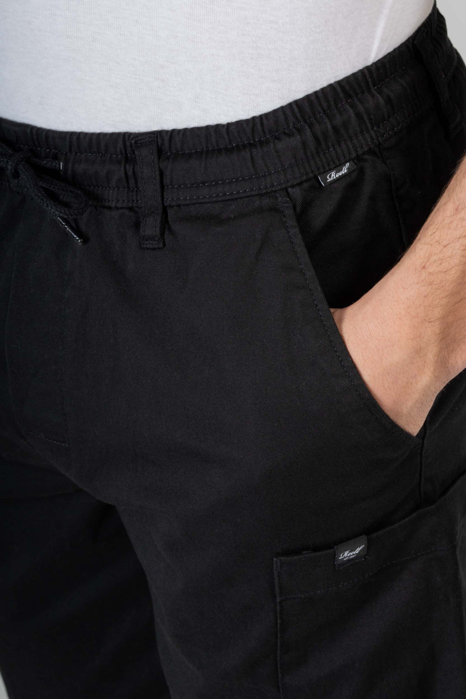 REELL EASY CARGO SHORT - Black