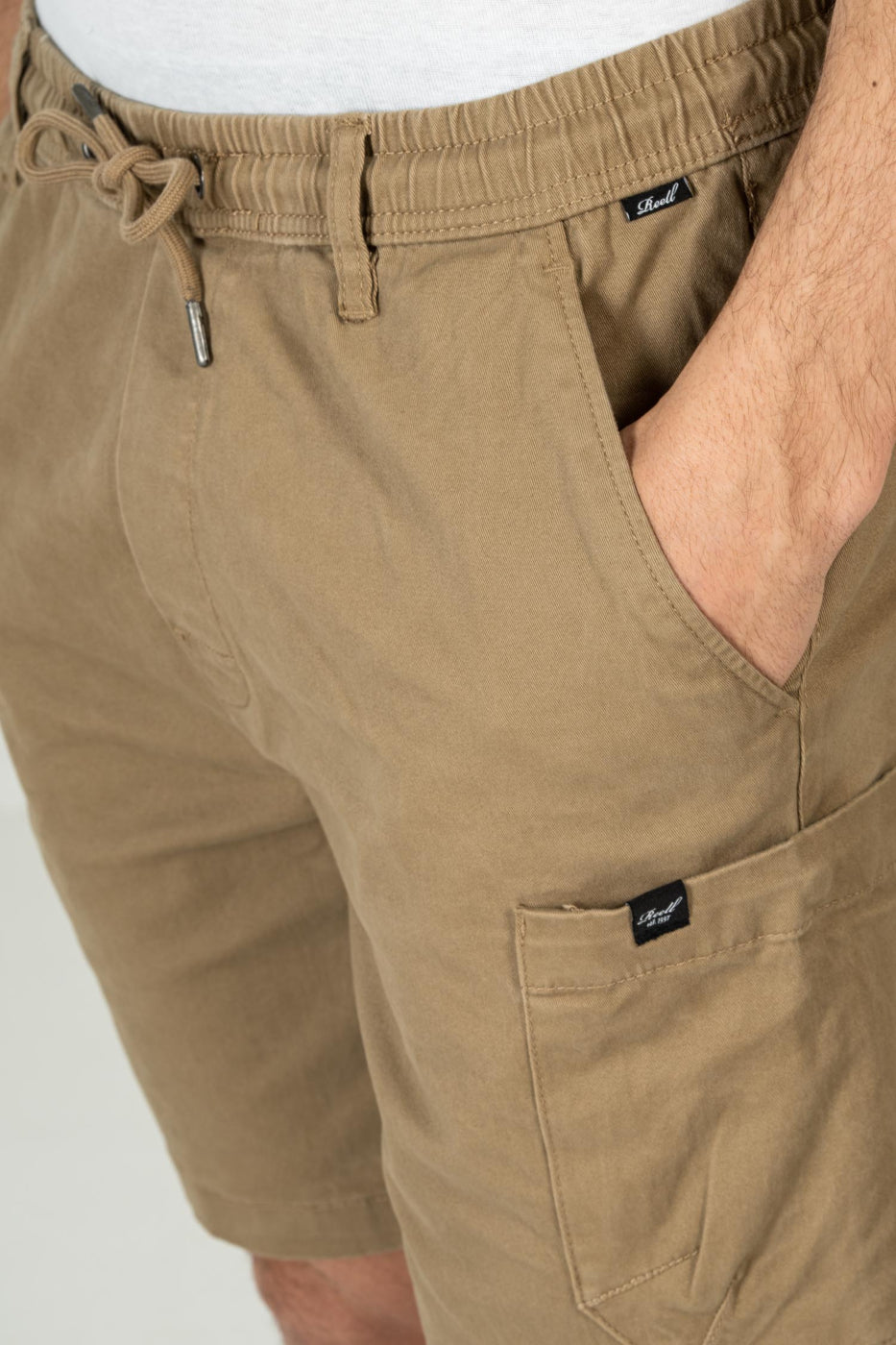 REELL EASY CARGO SHORT - Dark Sand
