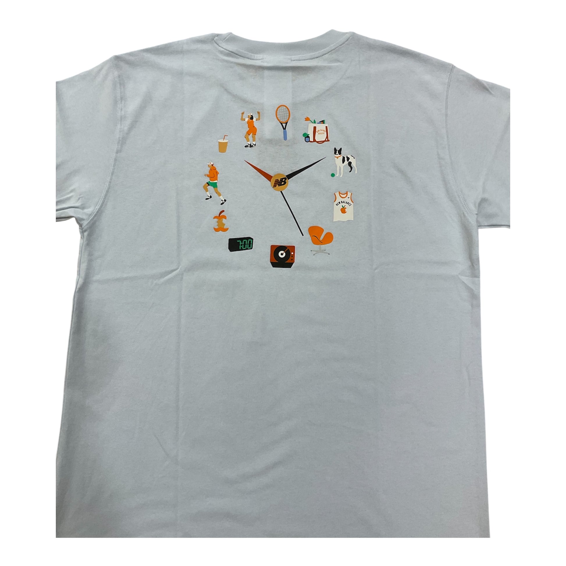 NEW BALANCE X Drake Cereal Clock S/S Tee - Sky Blue