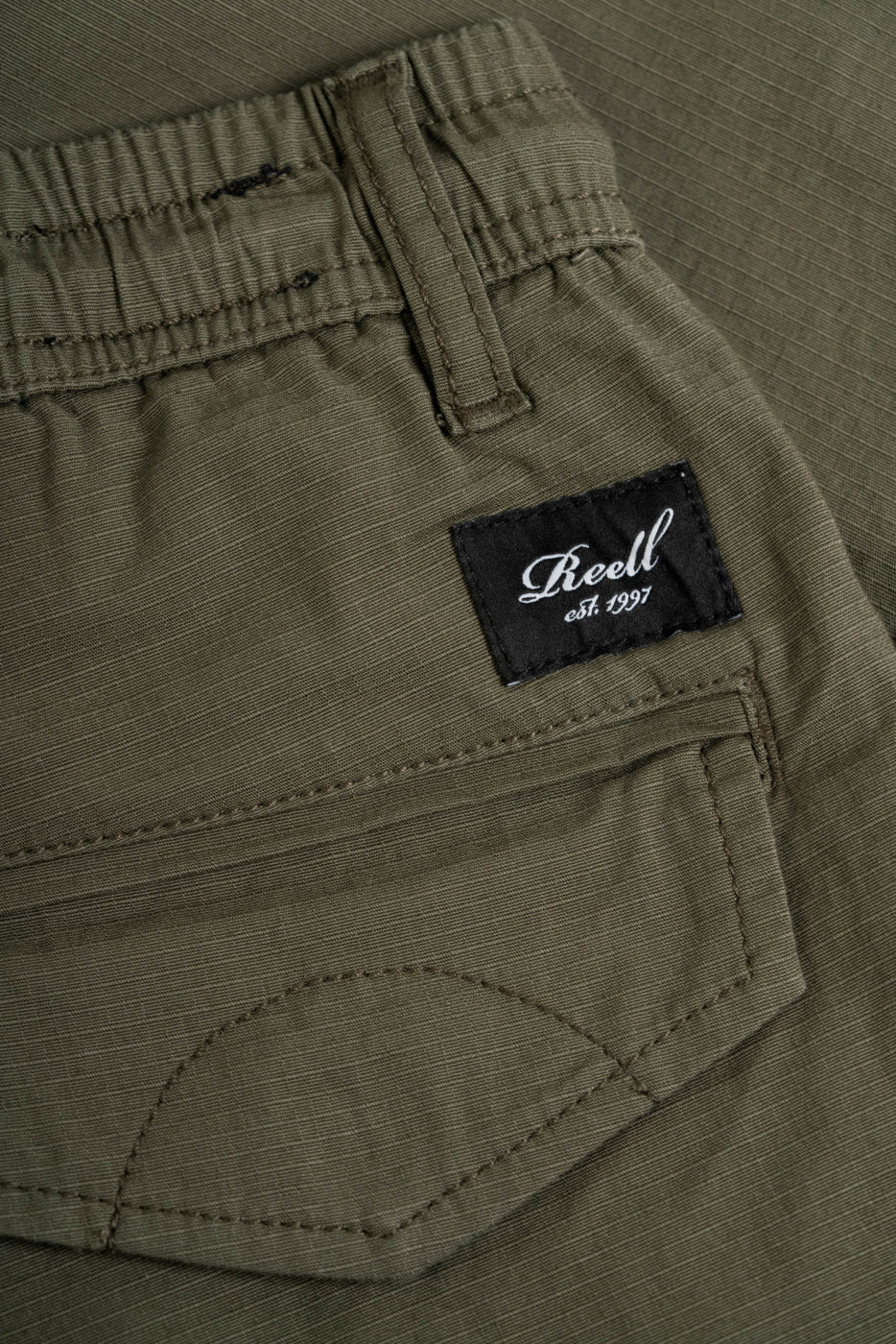 REELL Reflex Easy Cargo Short BR - Olive - FREESTYLE LLORET