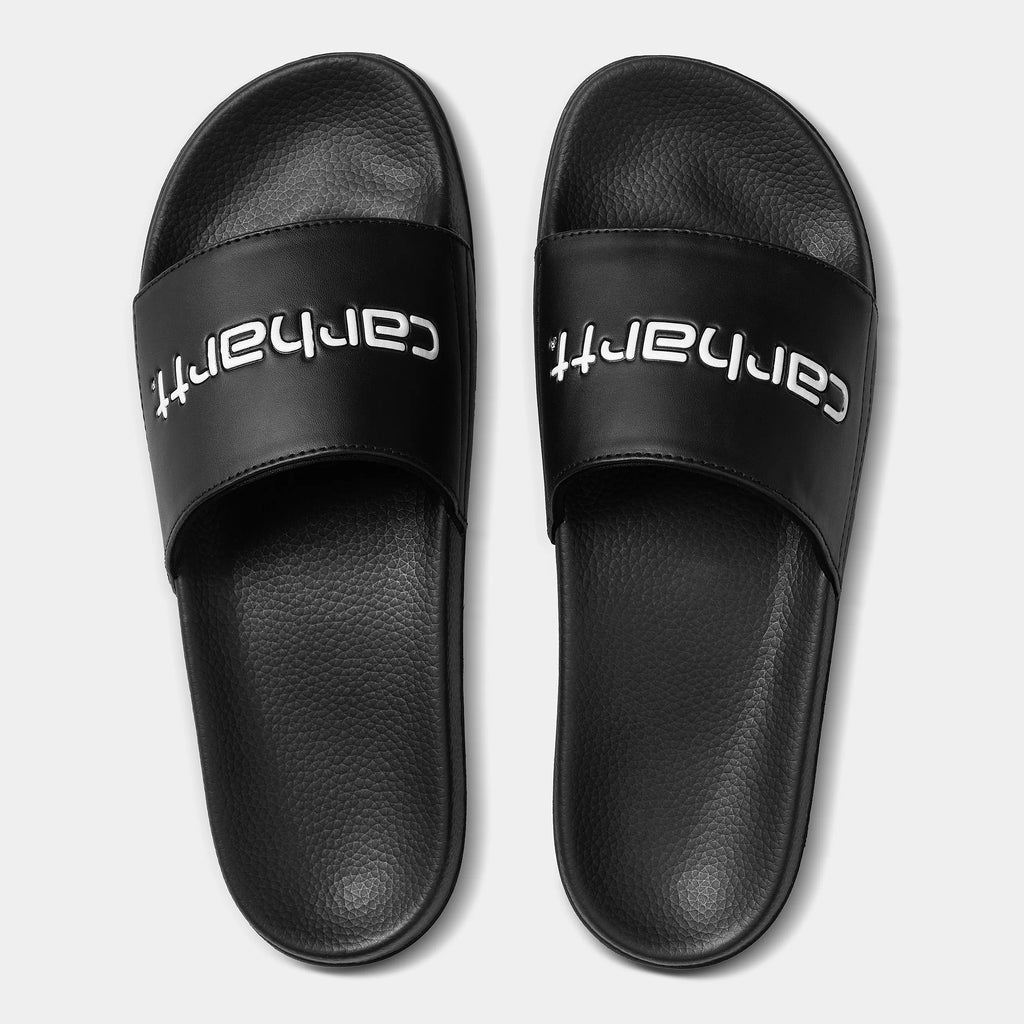 CARHARTT WIP Slipper - Black White