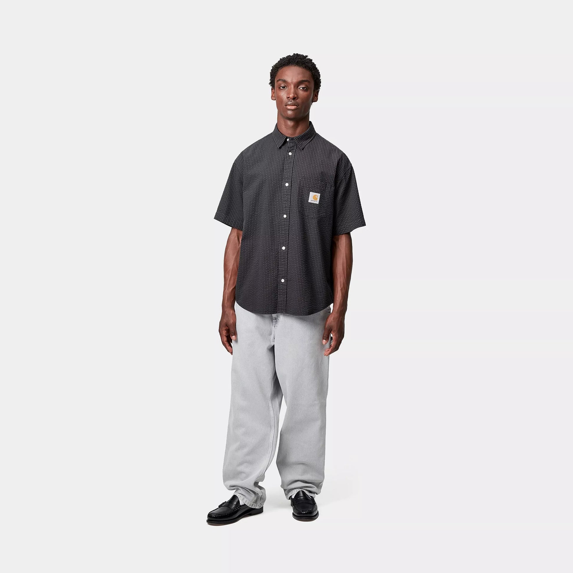 CARHARTT WIP S/S Toland T-Shirt - Toland Stripe Black