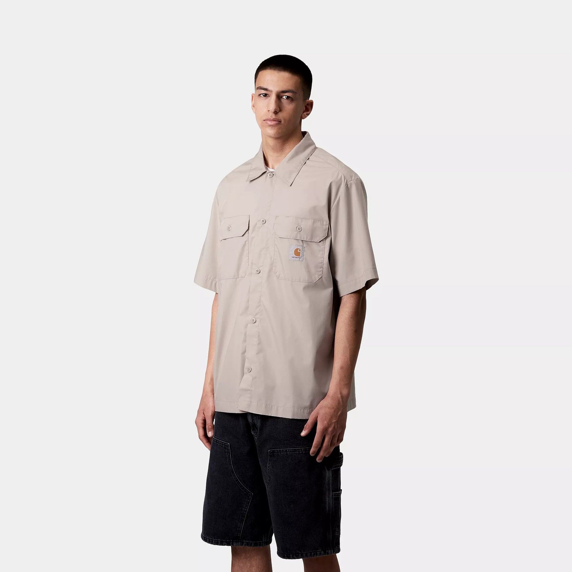 CARHARTT WIP S/S Craft Shirt - Dusky Beige