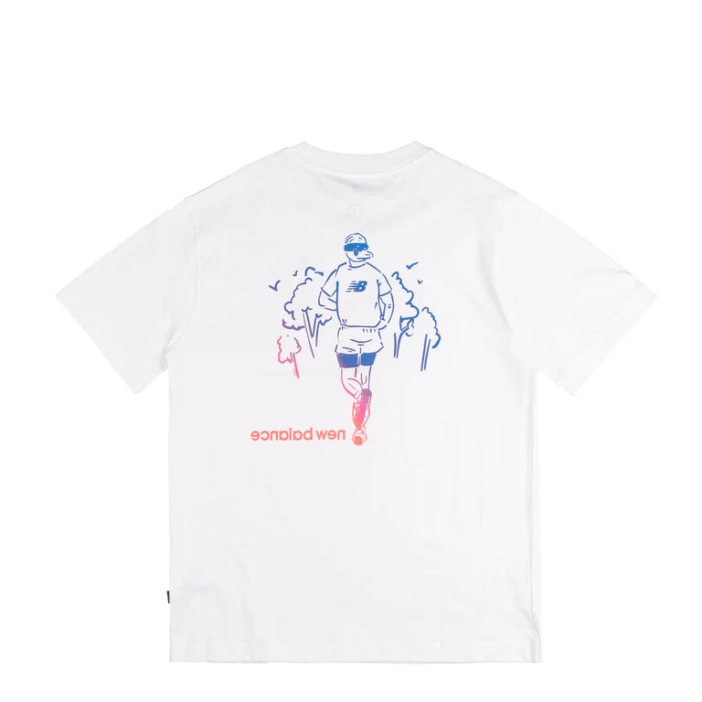 NEW BALANCE Before and After T-Shirt - White