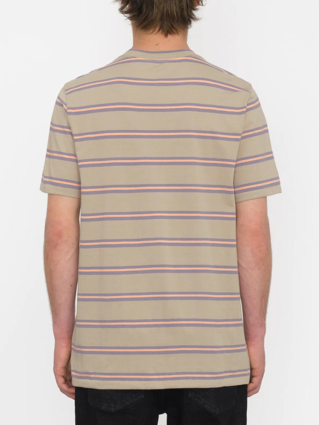 VOLCOM V ENT HOCKEY DAD CREW SS - Ligth Khaki