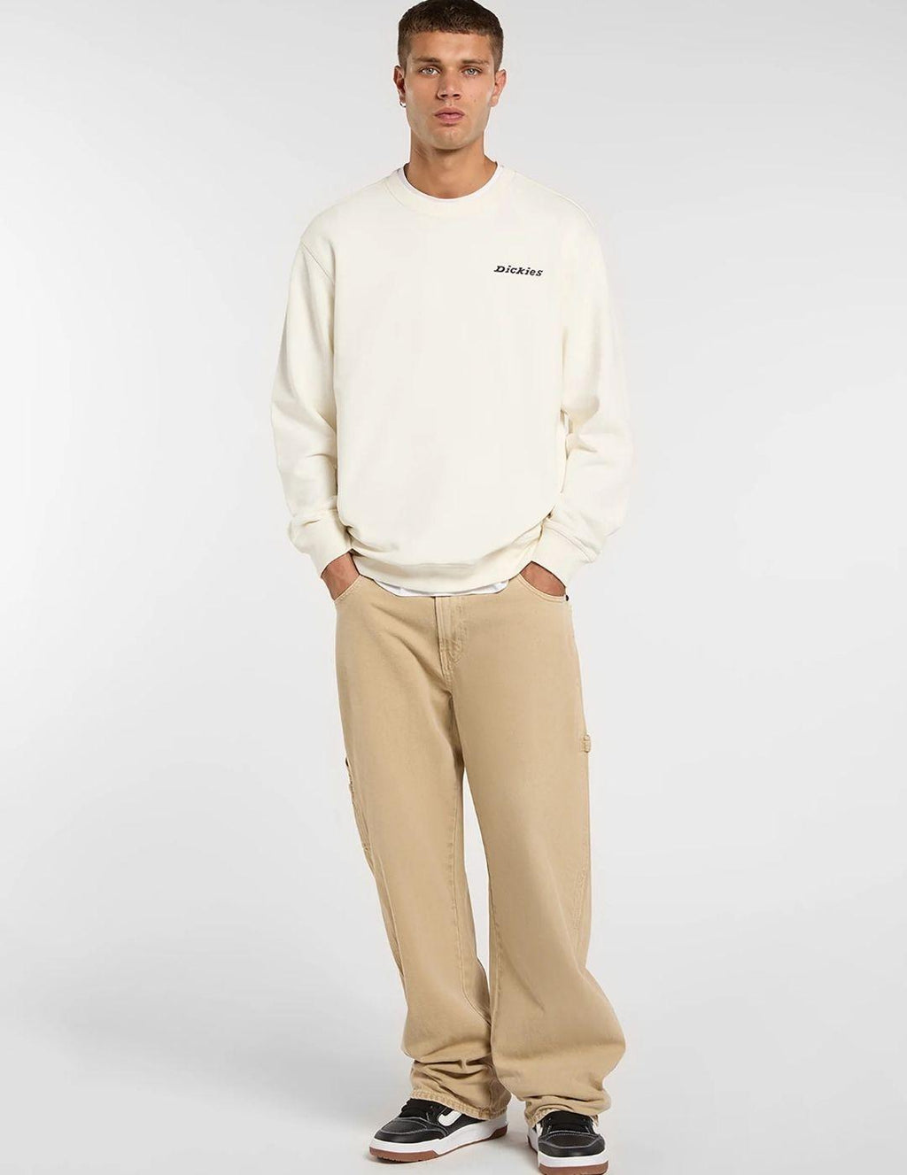 DICKIES LORETTO SWEATSHIRT - Ecru Beige