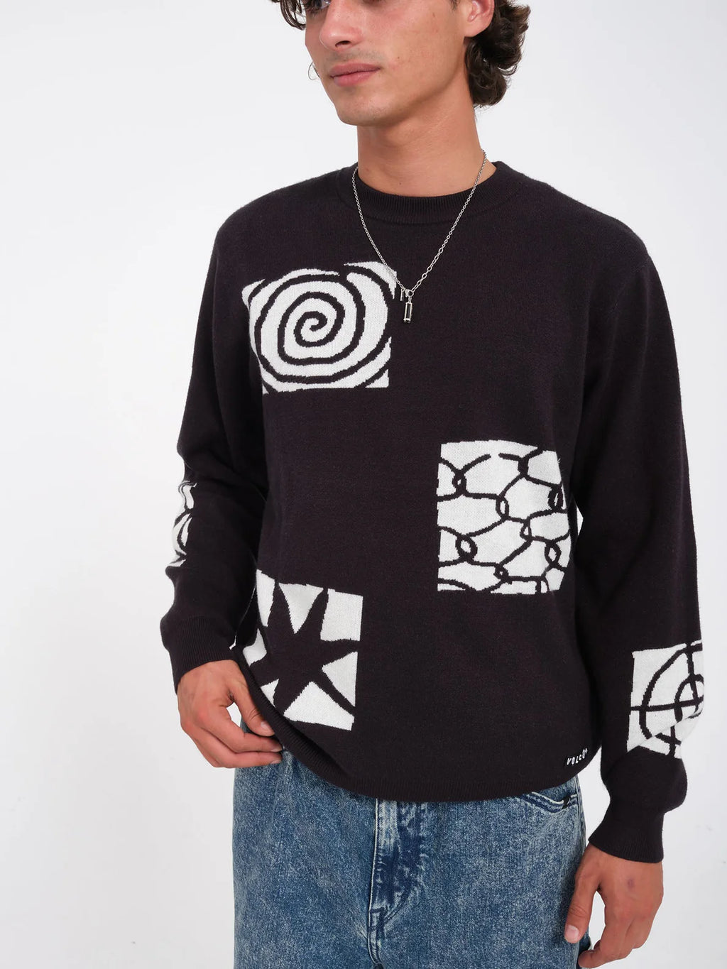 VOLCOM KEUTCHI SWEATER - Black