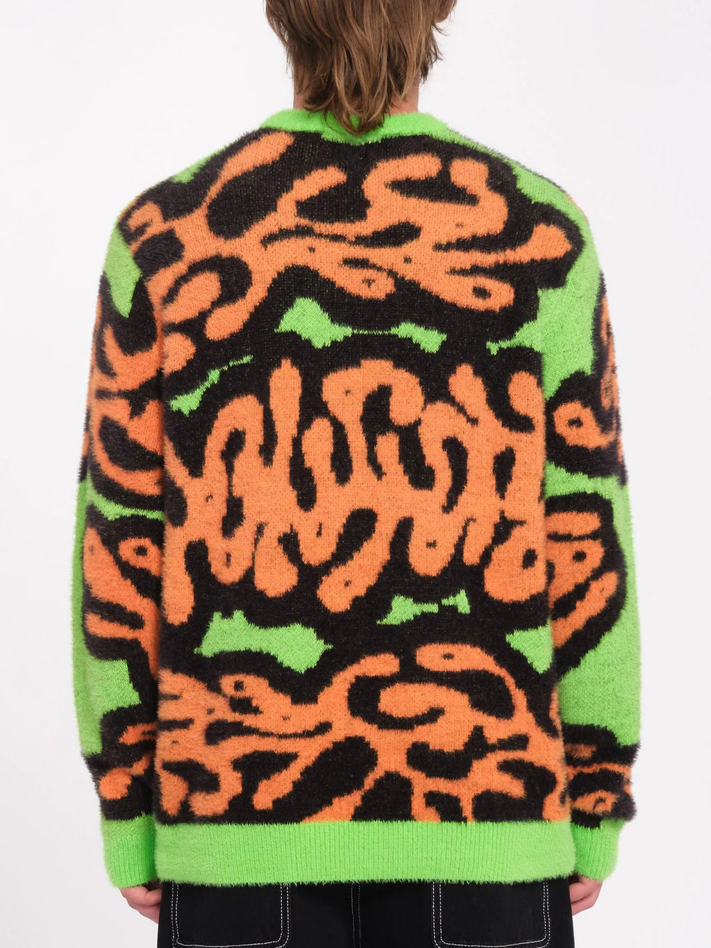 VOLCOM ZEPHYR SWEATER - Electric Green