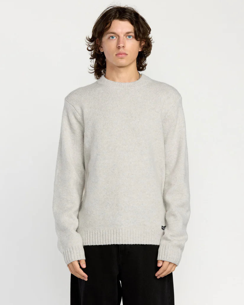 VOLCOM EDMONDER II SWEATER - Dirty White