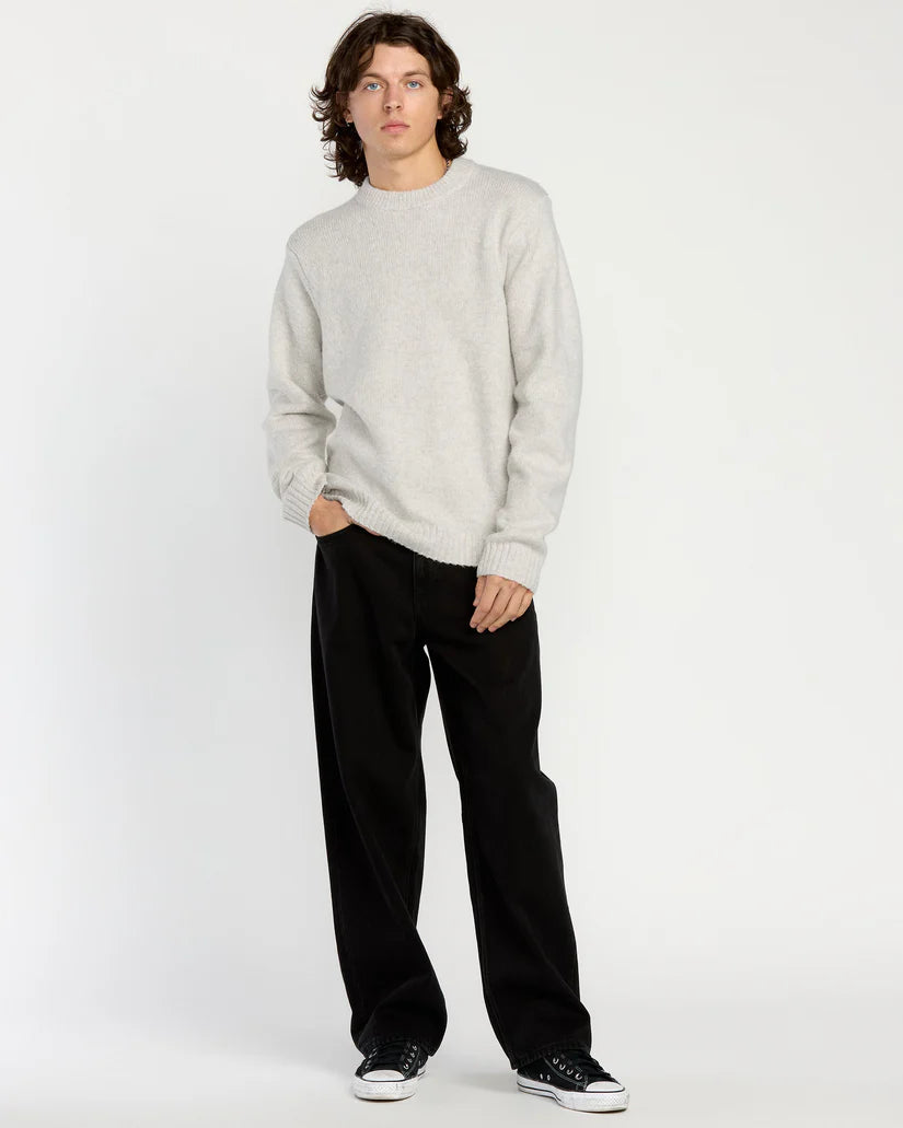 VOLCOM EDMONDER II SWEATER - Dirty White