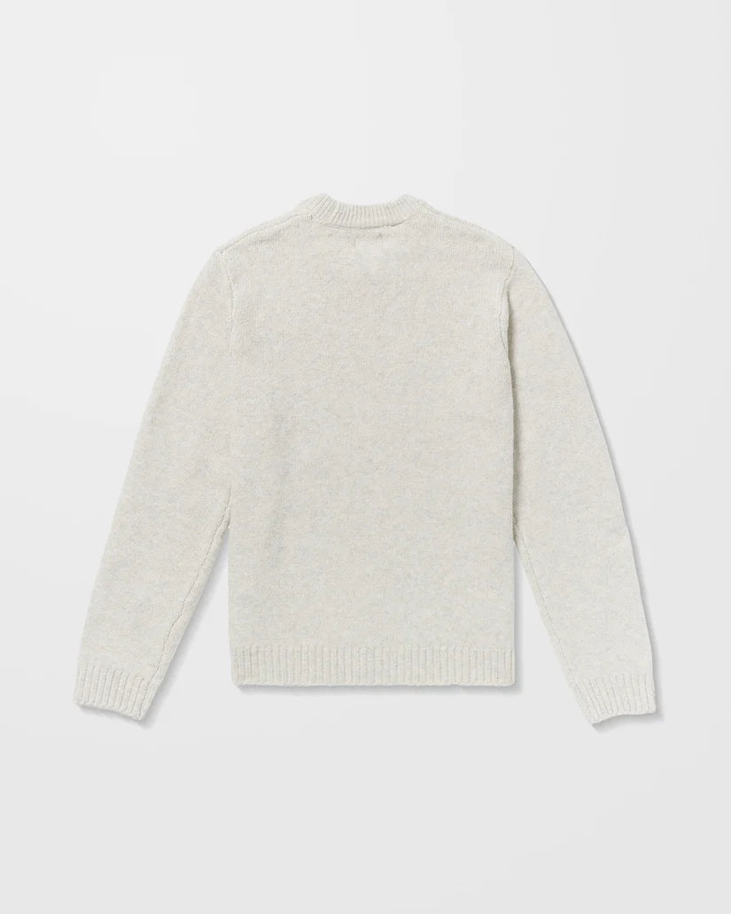 VOLCOM EDMONDER II SWEATER - Dirty White