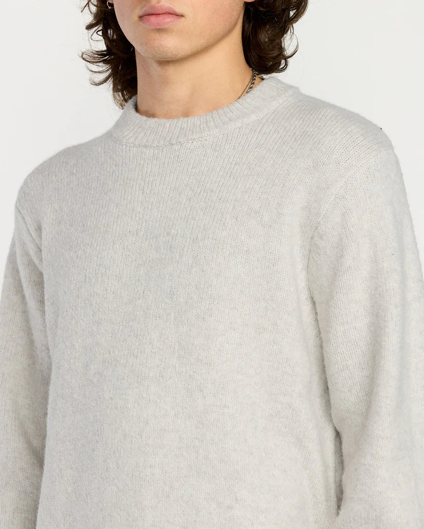 VOLCOM EDMONDER II SWEATER - Dirty White