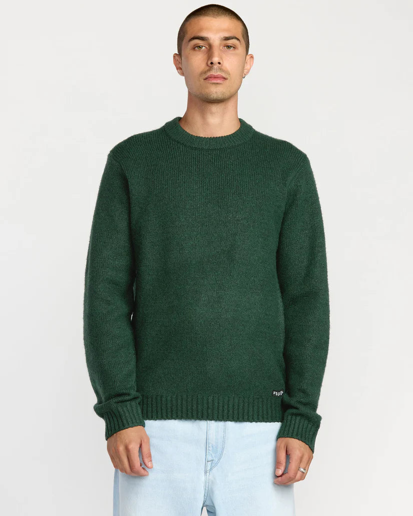 VOLCOM EDMONDER II SWEATER - Dark Green