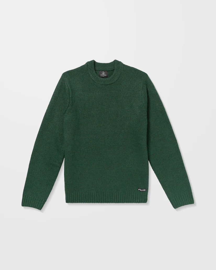 VOLCOM EDMONDER II SWEATER - Dark Green