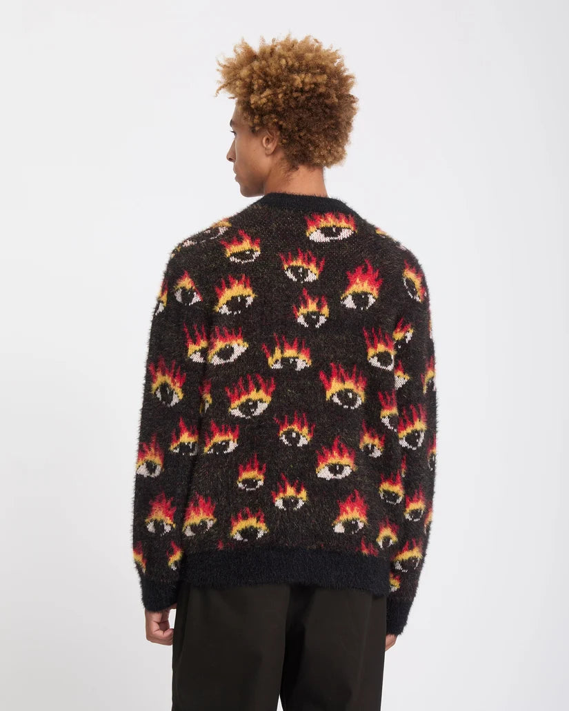VOLCOM Jersey Ozzy EYES - Black