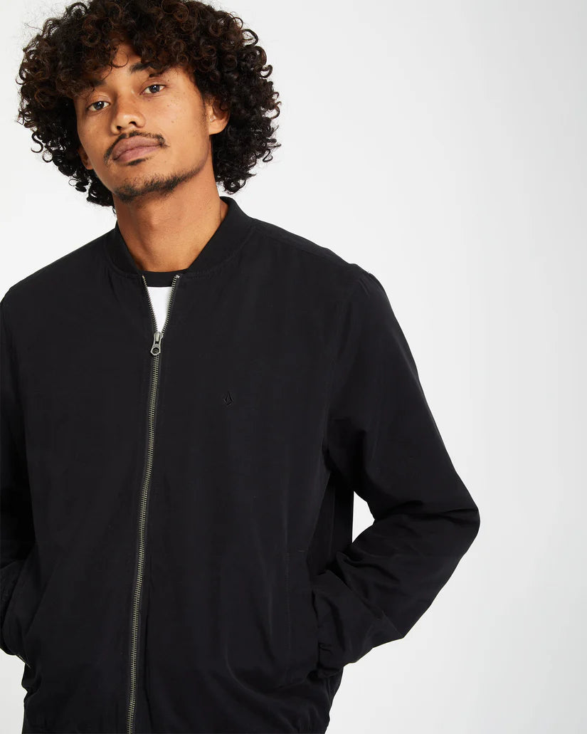 VOLCOM BURNWARD JACKET - Black