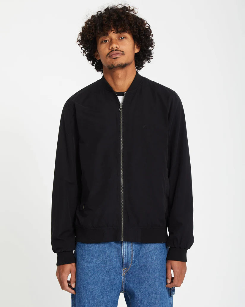 VOLCOM BURNWARD JACKET - Black