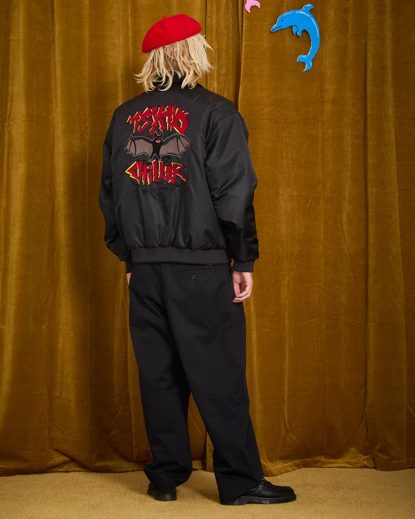 VOLCOM OZZY Bomber Jacket "REVERSIBLE" - Black