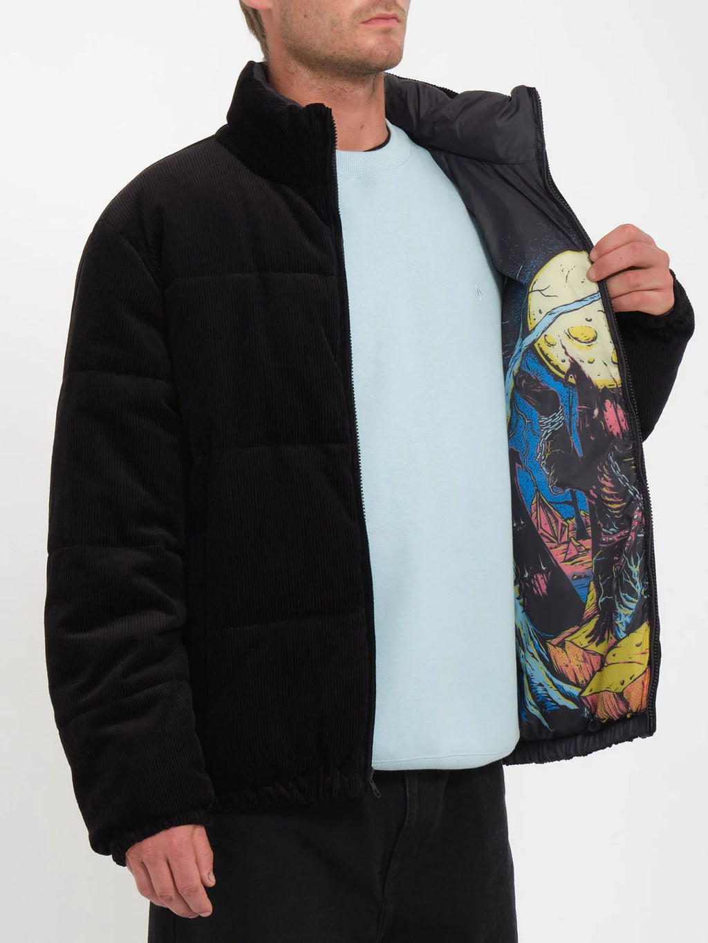 VOLCOM MAX SHERMAN (REVERSIBLE) -Black
