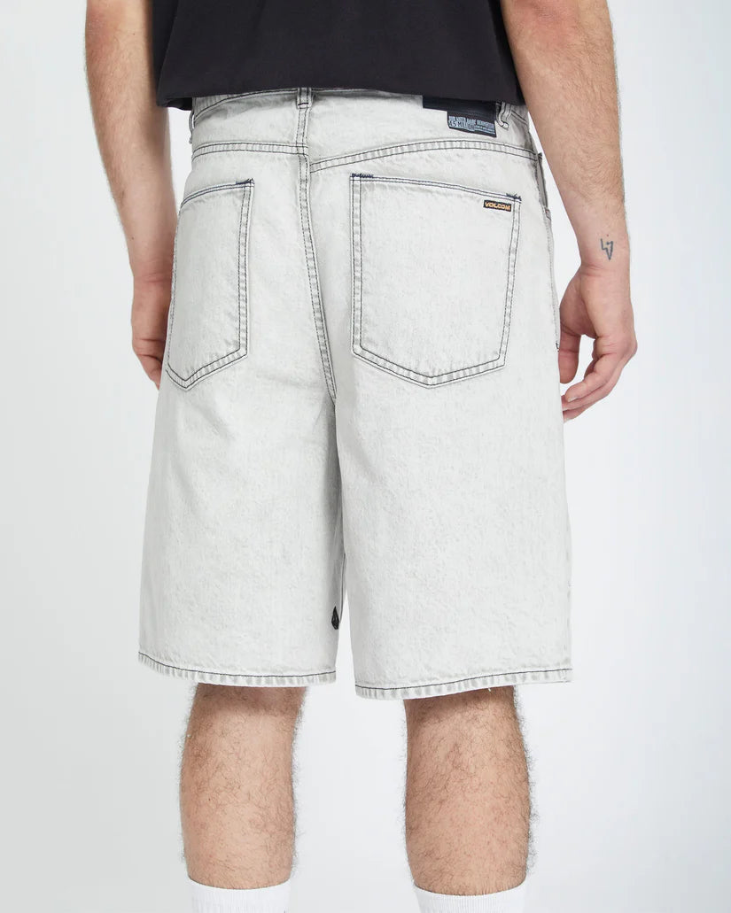 VOLCOM BILLOW DENIM SHORT - Bone