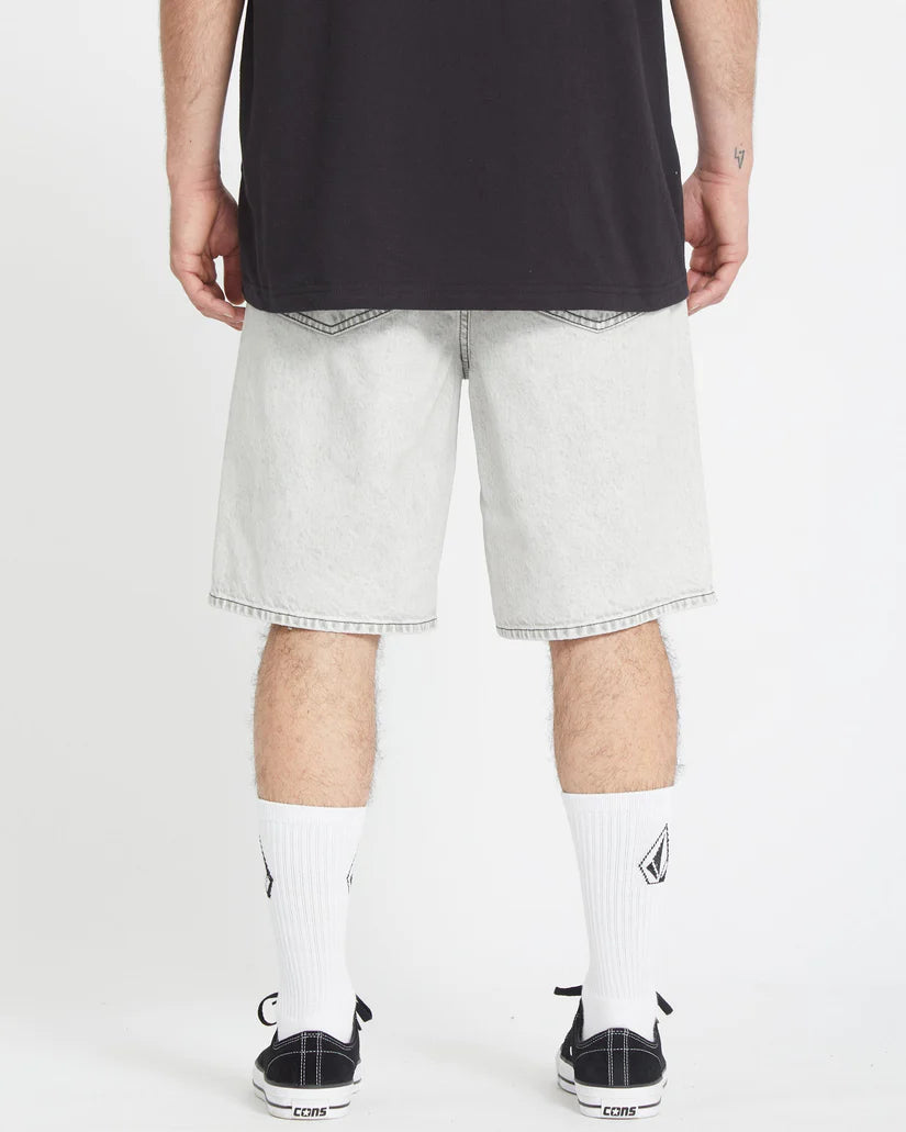 VOLCOM BILLOW DENIM SHORT - Bone