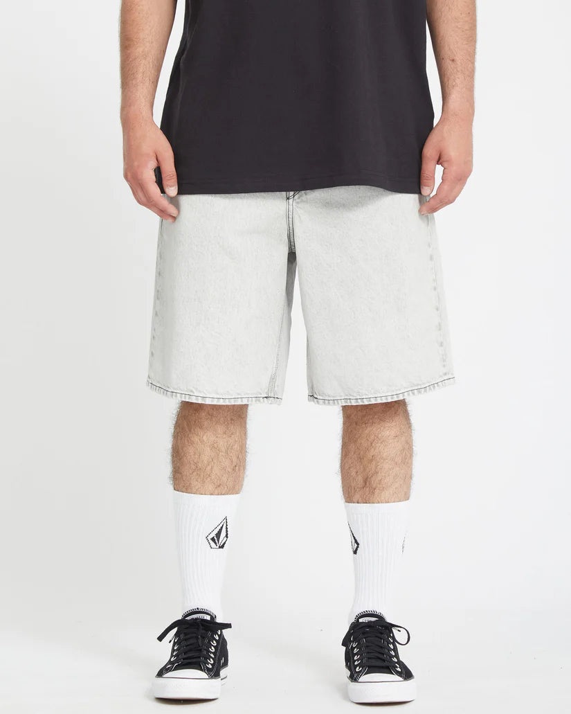 VOLCOM BILLOW DENIM SHORT - Bone