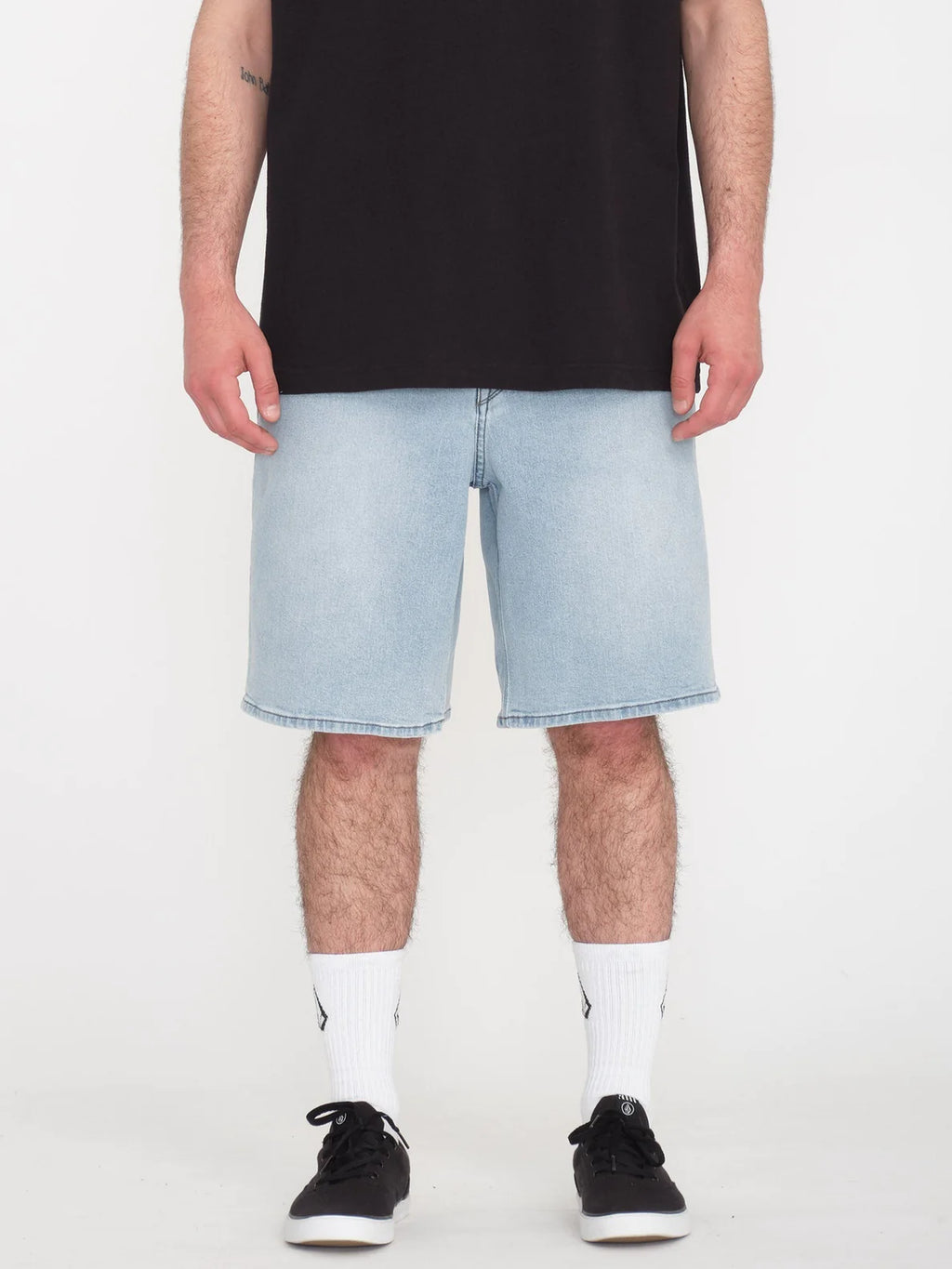 VOLCOM BILLOW DENIM SHORT - Desert Dirt Indigo