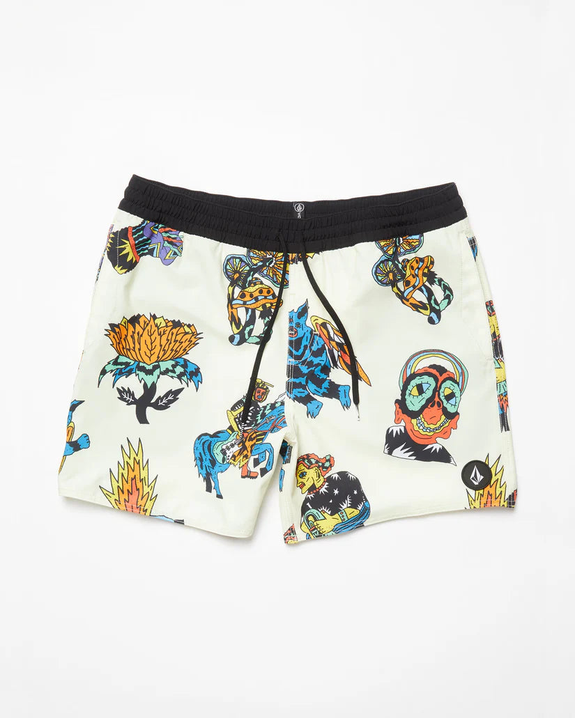 VOLCOM Bob Mollema Trunk 16"- LIGHT BEIGE