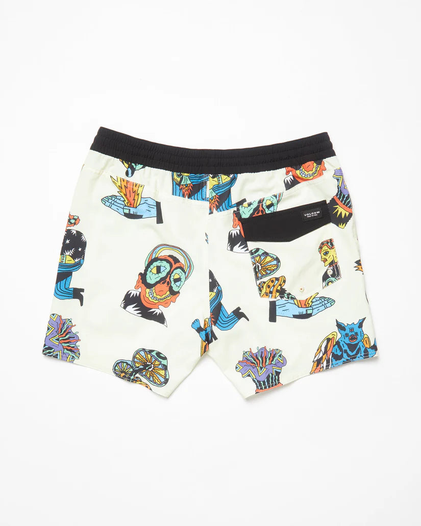 VOLCOM Bob Mollema Trunk 16"- LIGHT BEIGE
