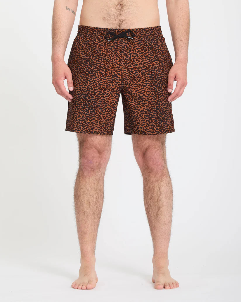 VOLCOM Melange Trunk 17"  - Brown Horn - FREESTYLE LLORET