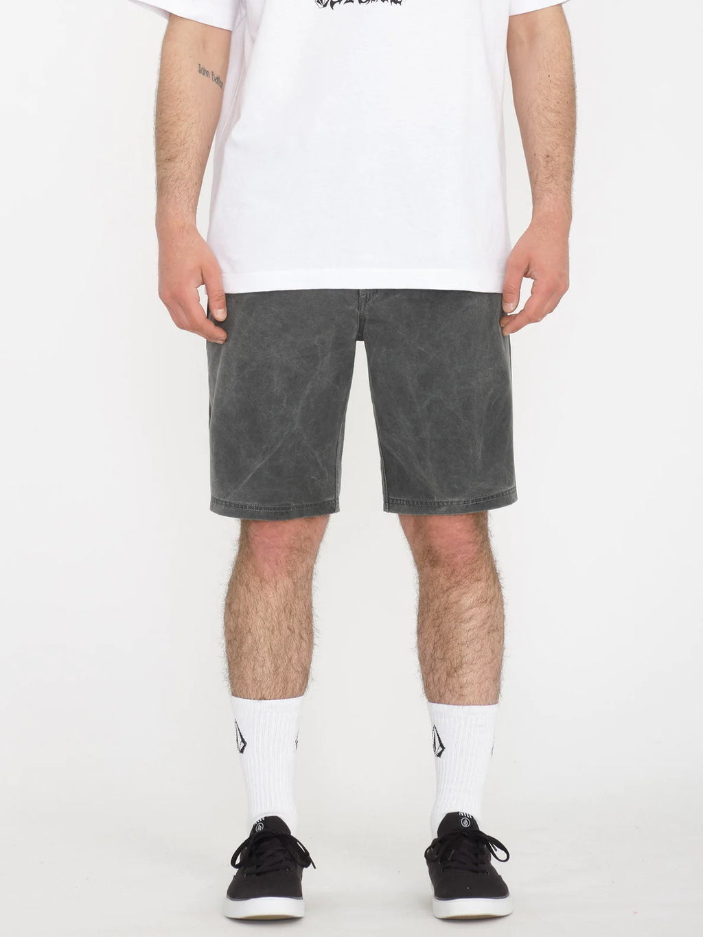 VOLCOM STONE FADED HYBRID SHORT 19" - Stealth