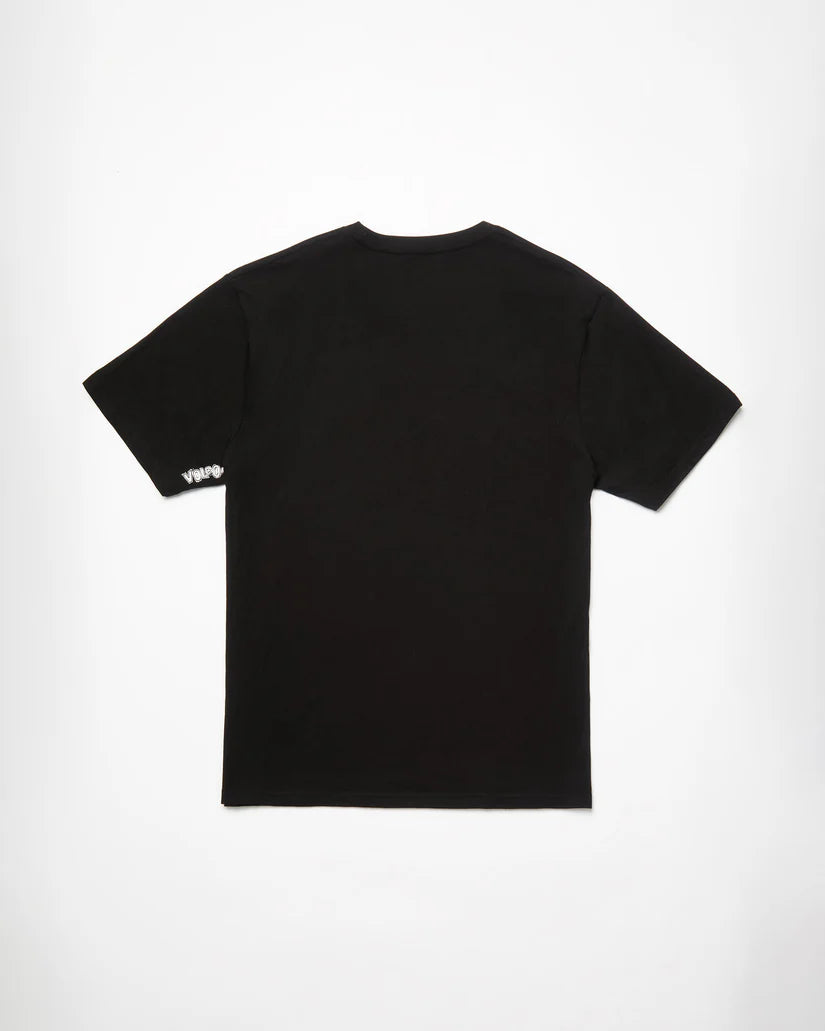 VOLCOM Stone Blanks SS TEE  - Black