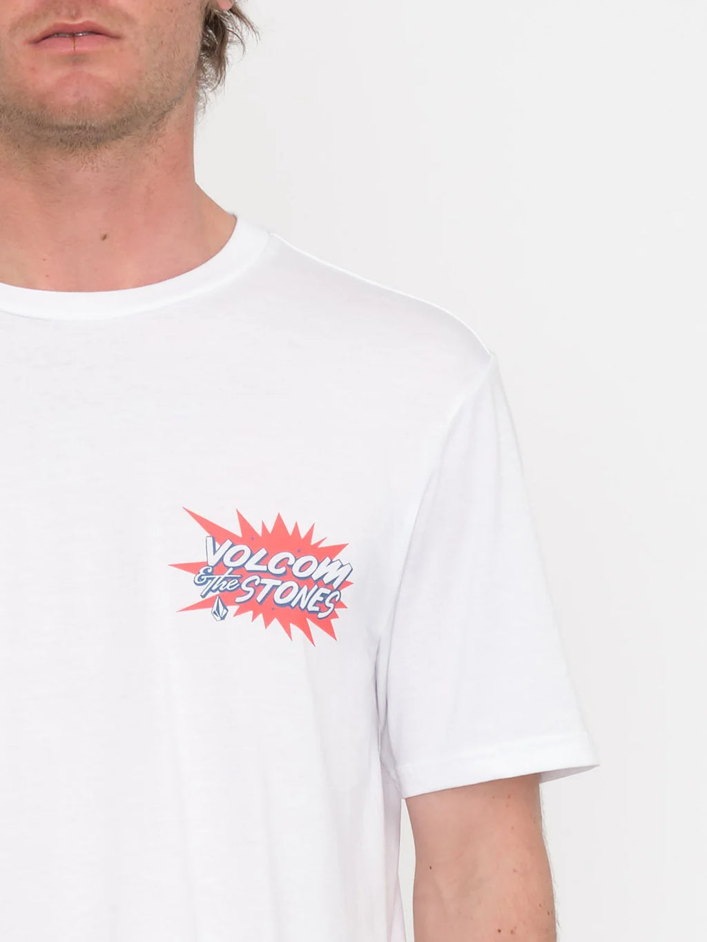 VOLCOM STRANGE RELICS SS TEE - White