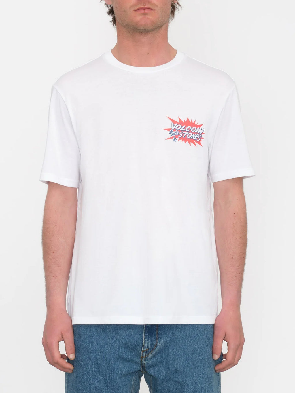 VOLCOM STRANGE RELICS SS TEE - White