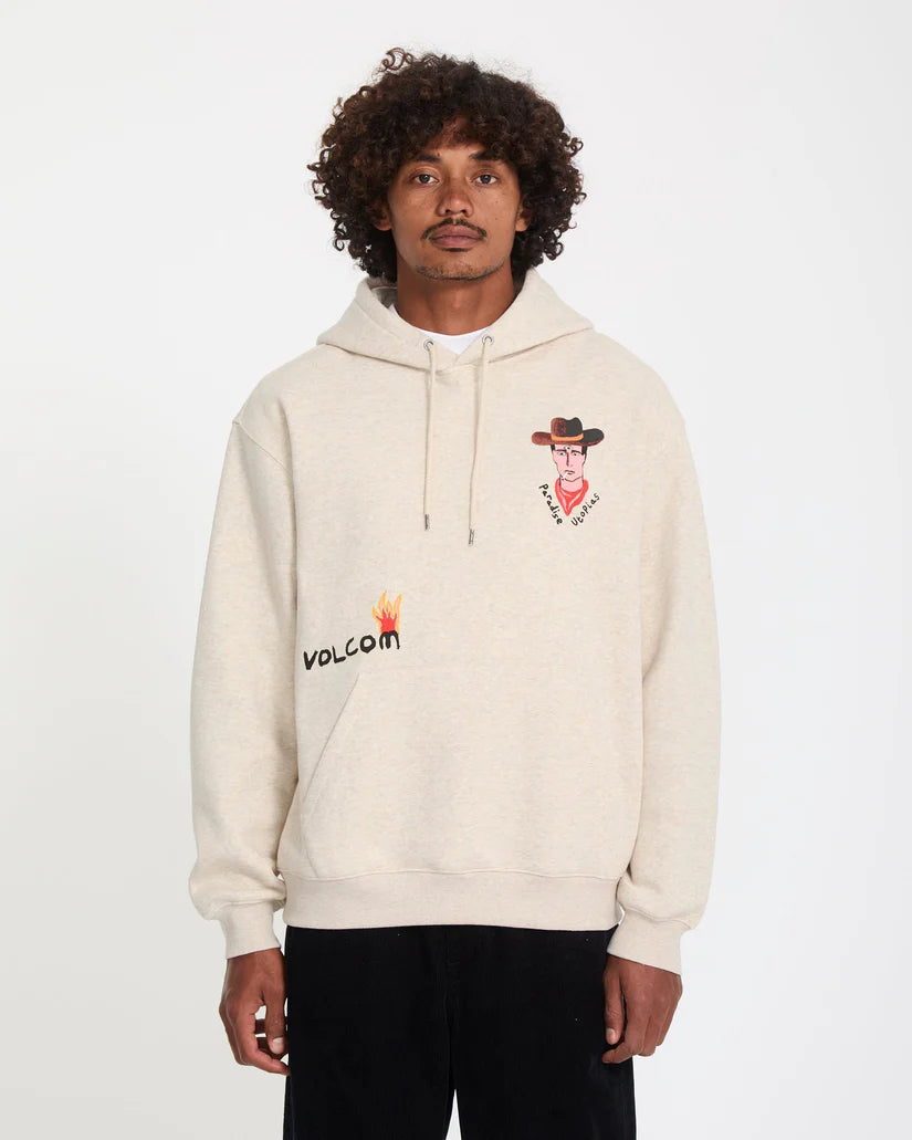 VOLCOM MICKEY MAISON PO HOODIE - Dust Heather - FREESTYLE LLORET