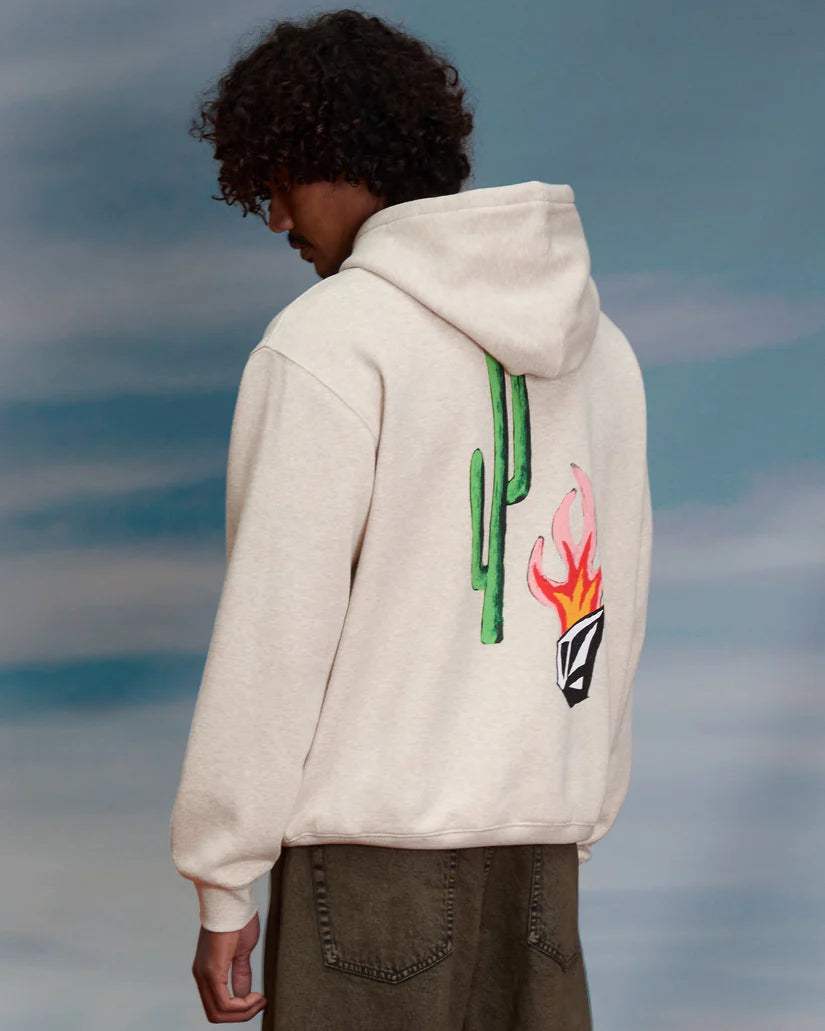 VOLCOM MICKEY MAISON PO HOODIE - Dust Heather - FREESTYLE LLORET