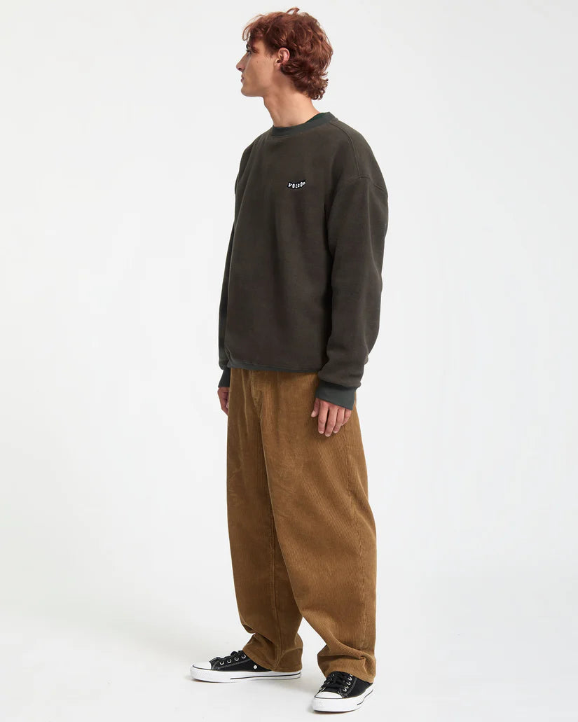 VOLCOM TOO KOOL CREW - Rinsed Black