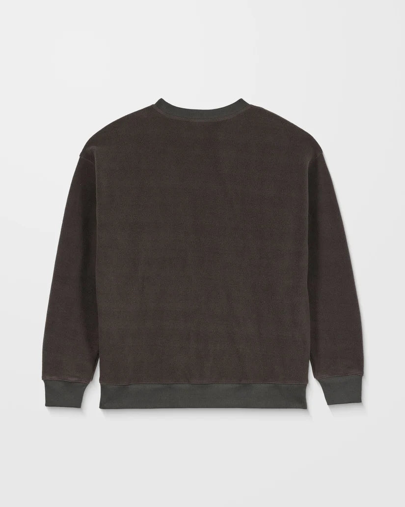 VOLCOM TOO KOOL CREW - Rinsed Black