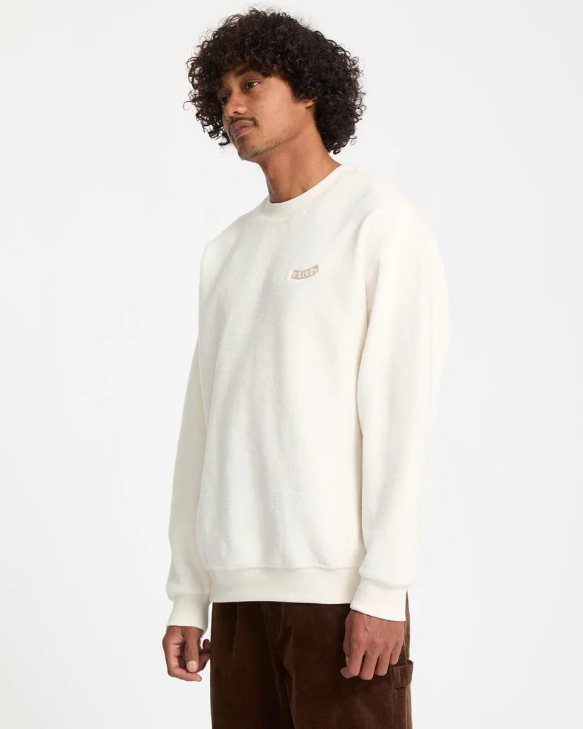 VOLCOM TOO KOOL CREW - Dirty White