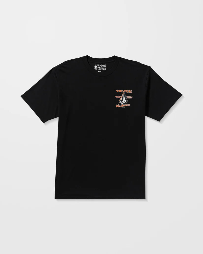 VOLCOM ENAMEL SS TEE - Black